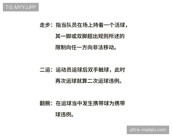一分钟掌握持球规则要点，新手快速入门的关键